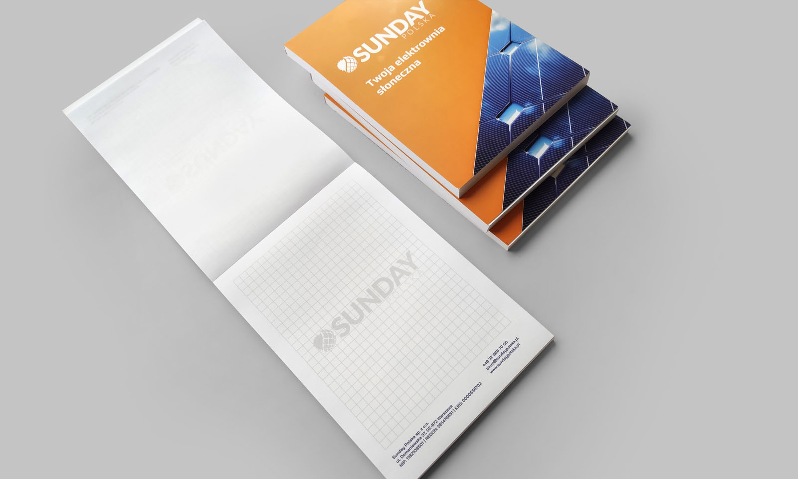 Notesy z klejonym grzbietem