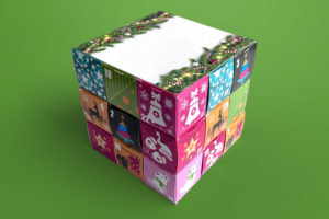 Kalendarz adwentowy z kieszeniami