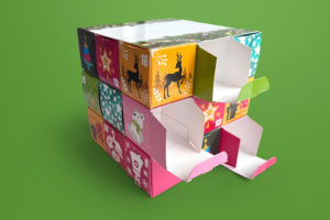 Kalendarz adwentowy z kieszeniami