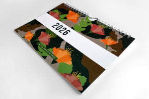 Kalendarz ścienny A5 z nasionami