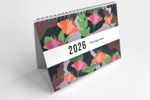 Kalendarz biurkowy A5 z nasionami