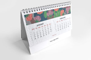 Kalendarz biurkowy A5 z nasionami