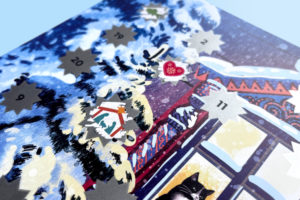 Kalendarz adwentowy w formie zdrapki