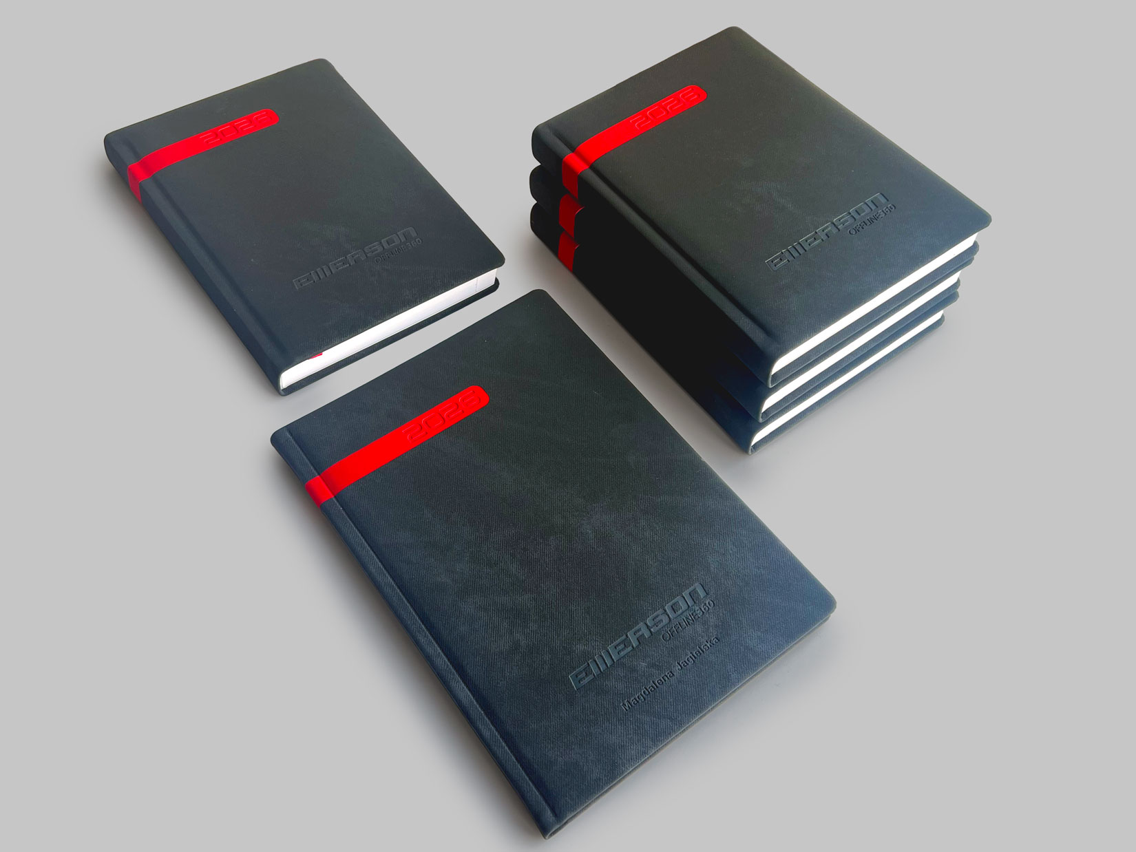 Kalendarze książkowe w oprawie Marella